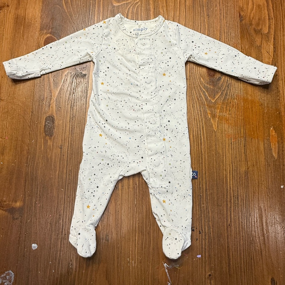 Magnetic Me Cream Starry Footie